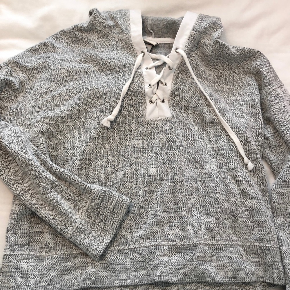 Gray pullover sweater size M